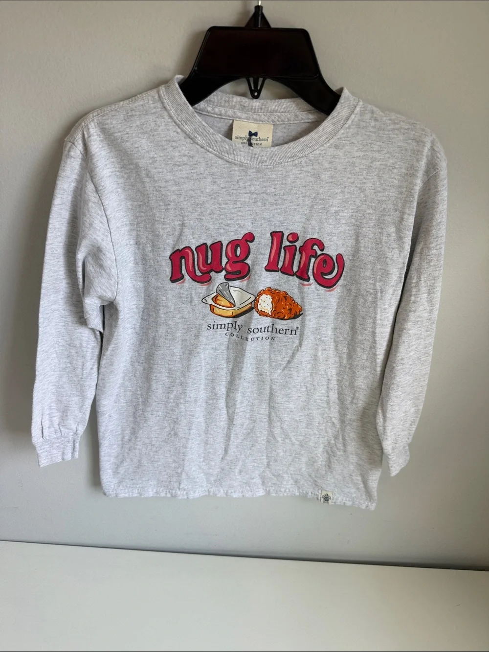 Simply Southern Kids Gray Long Sleeve 